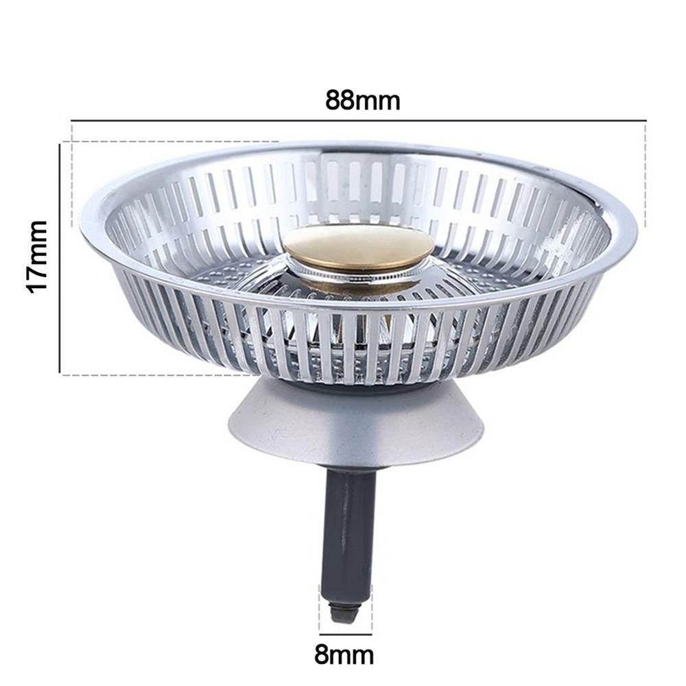 Floor Drain Plug Drain Filter Anti Clog Mesh Trap Usefull Kitchen Sink Strainer