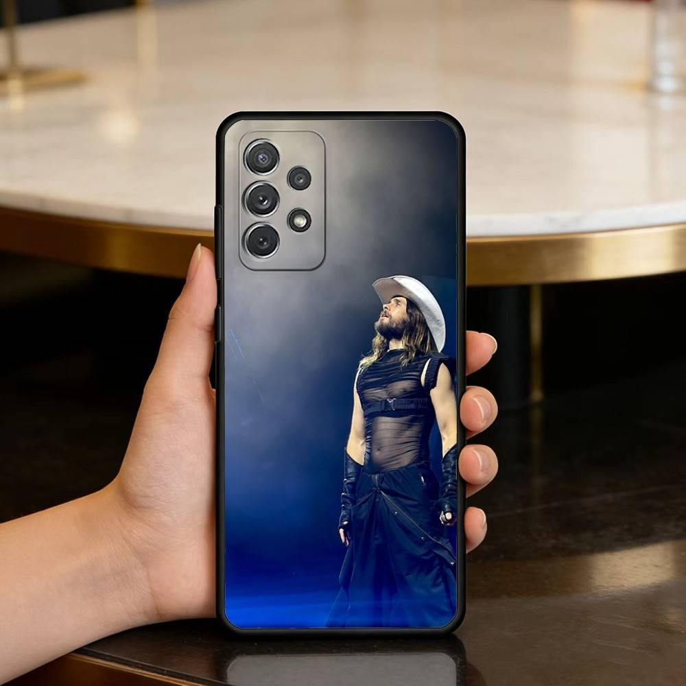 30 S-Seconds T-To M-Mars Phone Case For Samsung Galaxy A73,A72,A71,A70,A53,A52,A51,Soft Silicone Black Cover