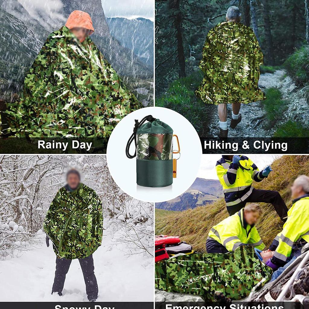 Outdoor Wilderness Survival Emergency Insulated Sleeping Bag – Lightweight and Warm for Spring Outings and First Aid.