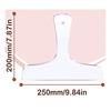 AEE4-3 Pcs Cutting Board Handle Template Charcuterie Template Angled Curvy Tracing Stencils