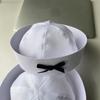 Fashion UV Protection Sailor Hat Bow Cute Navy Hat Summer Casual Sun Hat