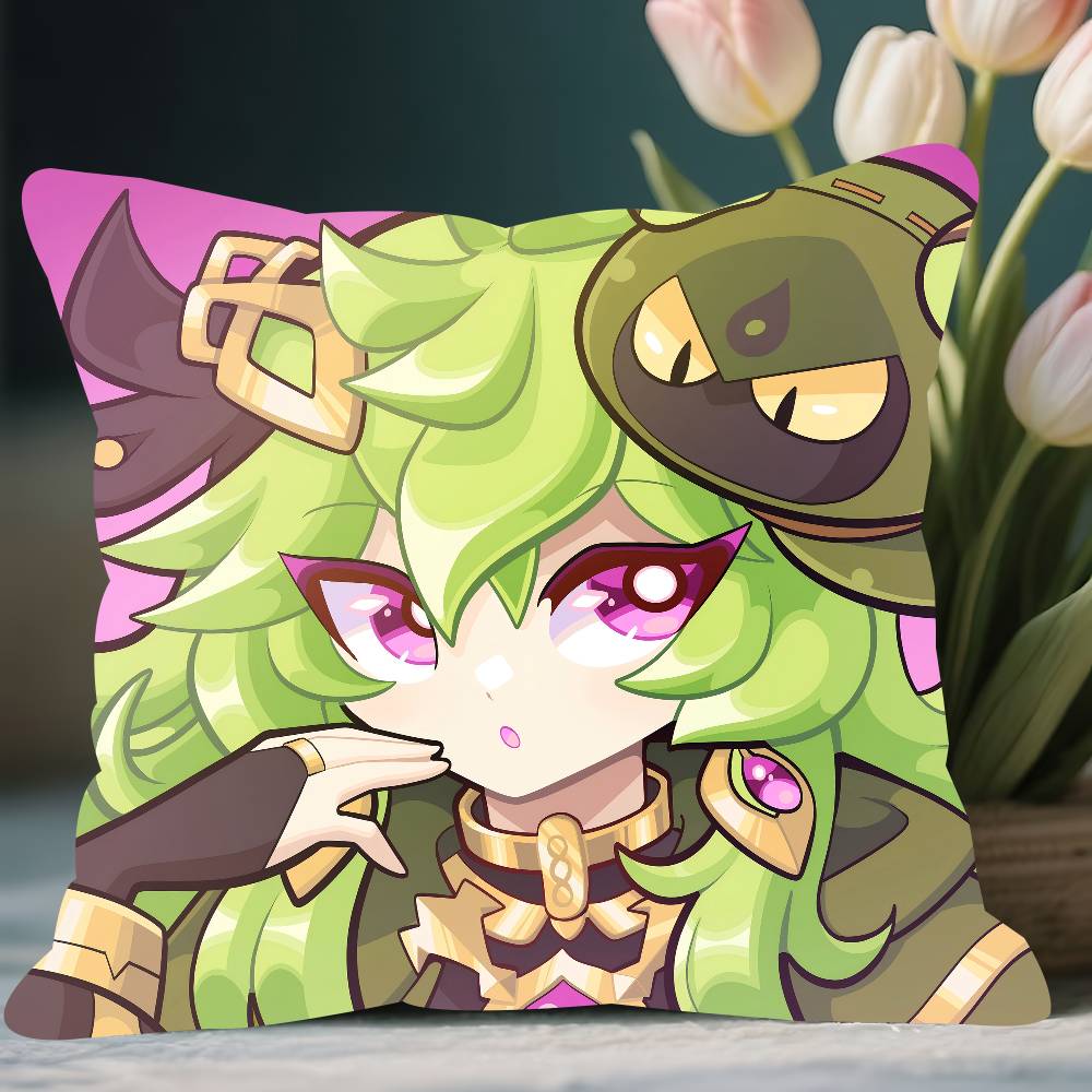 C-Collei G-Genshin Impact Kissenbezug Sofakissenbezug Heimzimmerdekoration Kindergeschenk