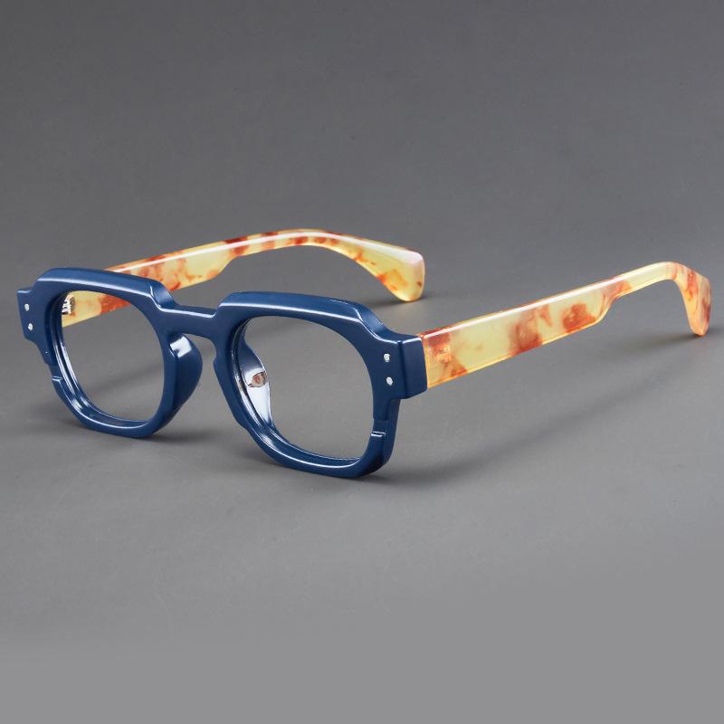 Casual Men's Reading Glasses Fashion Large Square Frame Far Sight Eyewear Plus Diopters Classic Vintage Presbyopic Glasses