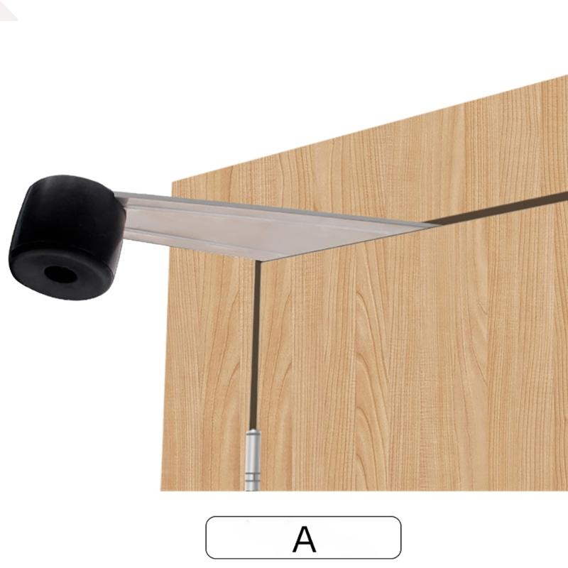 Upgrades Metal Door Holder Modern Look Door Stop Windproof Door Wedges Elegant Metal Doorstop Protective Door Accessory