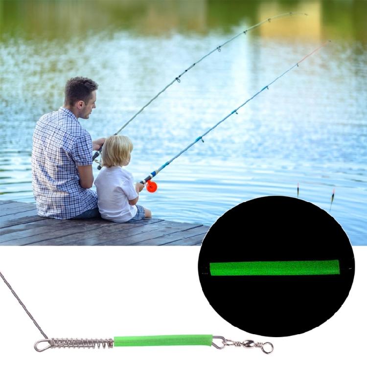 Saltwater Fishing Rigs Connector Sea Fishing Balance Wire with Spring Swivels Fishing Line Wire Leader Fishing Tool