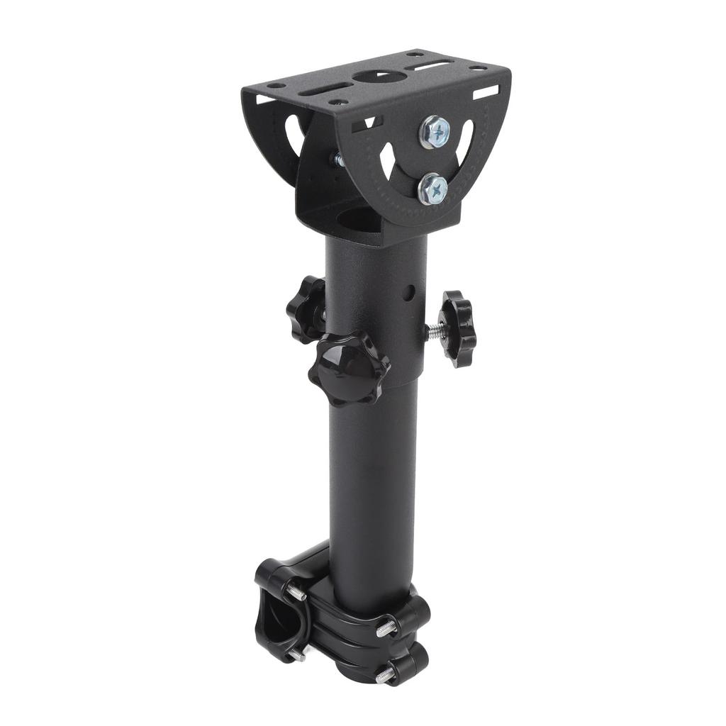 Satellite Pipe Adapter Mount 360 degrees Rotation 160 degrees Tilt Adjustment Satellite Pole Mounting Bracket for RV