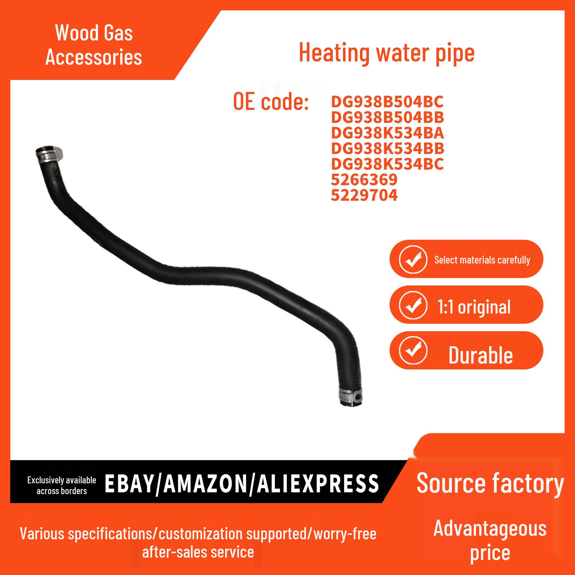 

DG938B504BC Heater Water Hose Radiator Inlet for Ford New Mondeo Taurus 13 Models 1.5T pokess