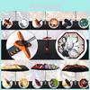 Anime Demon Slayer Three-fold Umbrella For Sun And Rain Protection