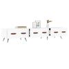 VidaXL TV Stand White 150x36x30 Cm Engineered Wood 829124