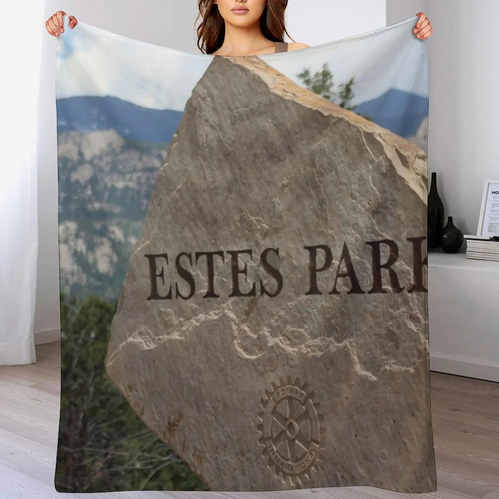 Estes Park Throw Blanket Color Fast Cozy Throw Blanket 102x76cm(40x30in)