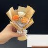 Pocket Rose Artificial Flowers Gift Packaging Mini Bouquet Long-Lasting No Wither Flower for Valentine’s Day Birthday