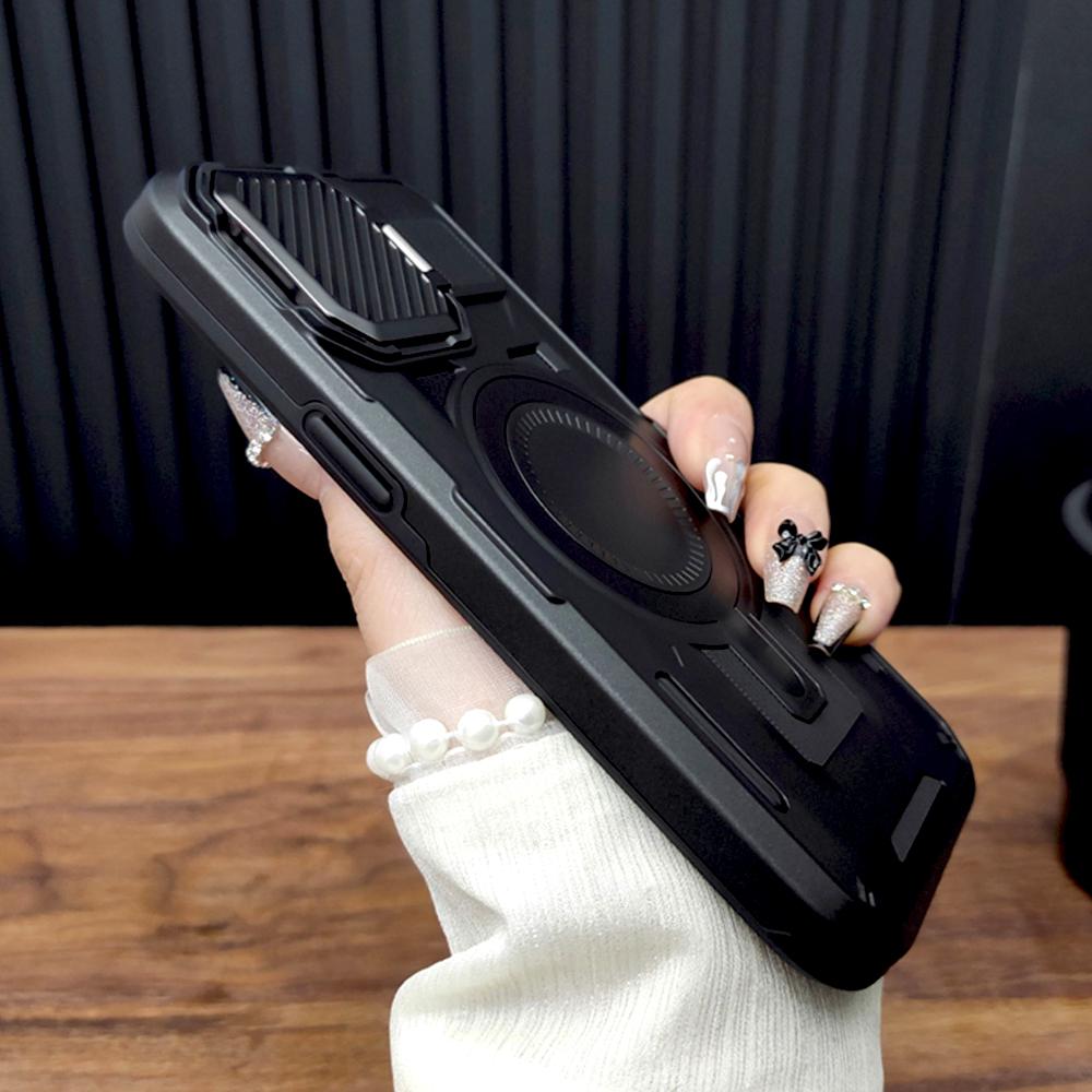 Shockproof Armor Case For 17 Air 16 15 14 13 12 Pro Max For Magsafe Mag Safe Wireless Charge Full Protective Lens Covers