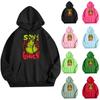 Pull léger à manches longues pour femme avec poches et sweat à capuche graphique Preppy