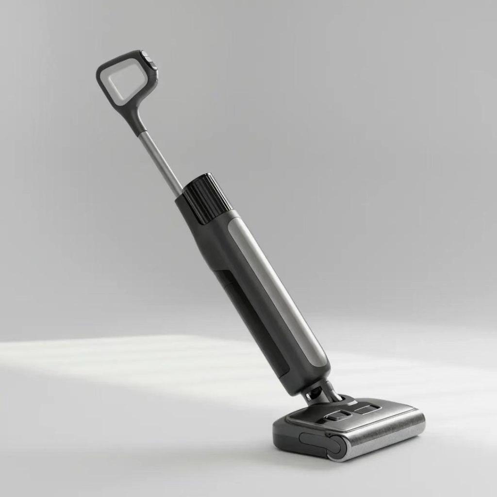 Smart 180° Lay-flat Floor Scrubber with Hot Air Drying & Self-Cleaning