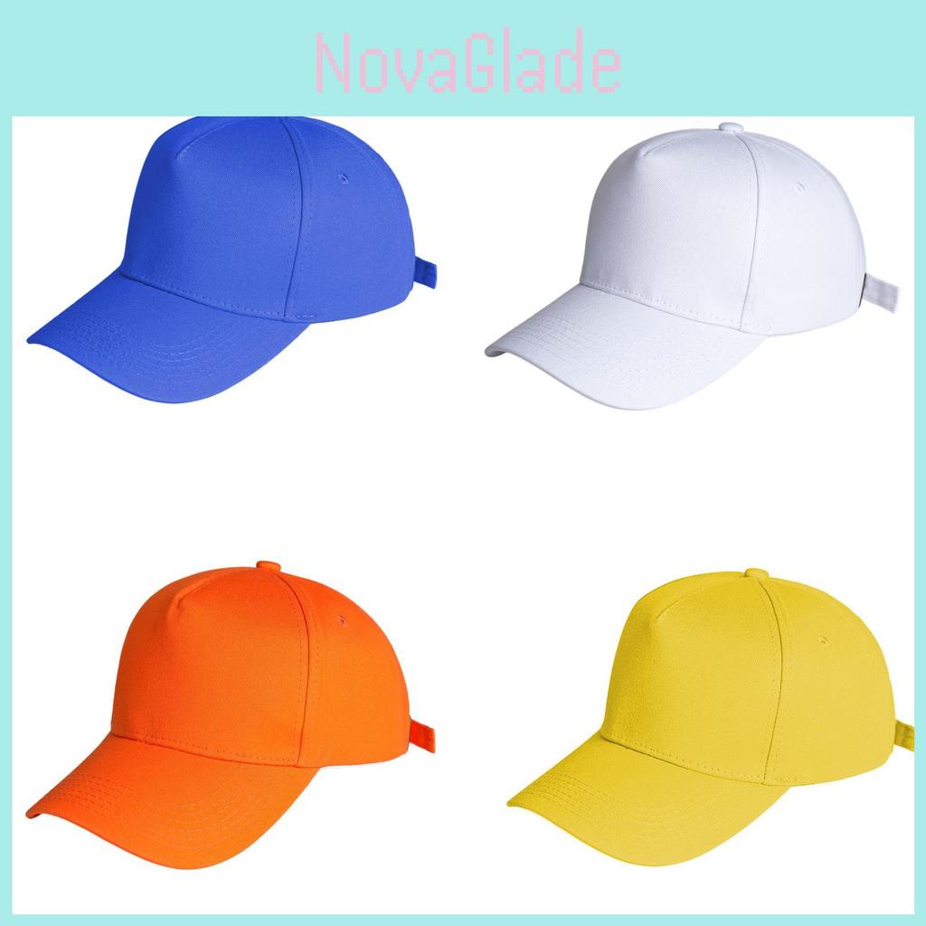 Childrens Cotton Baseball Cap With Embroidery Logo For Outdoor Sun Protection