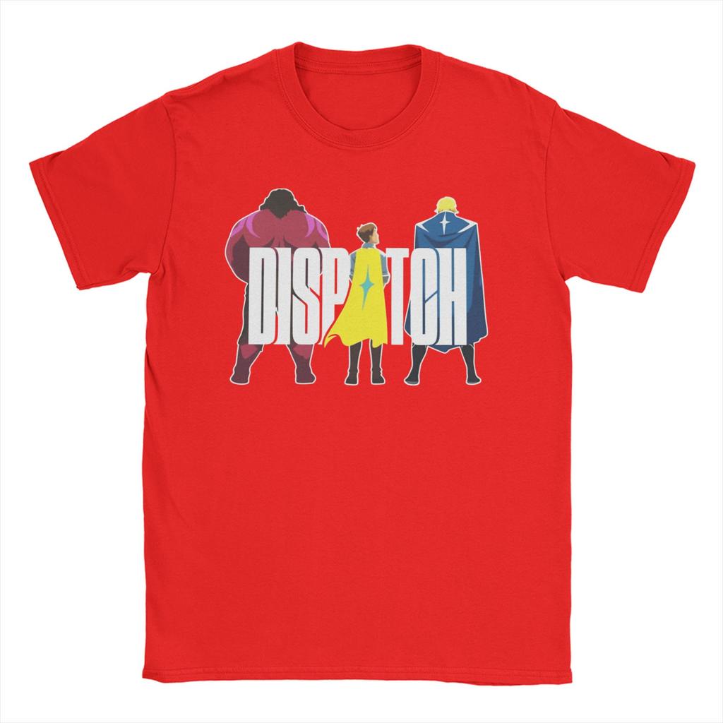 Dispatch Game  Men's T Shirt  Humorous Tee Shirt Short Sleeve Crew Neck T-Shirt Cotton Summer Clothing