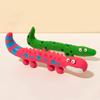 Pet Squeaky Toy Bite Resistant Good Toughness with Sound Effect Cartoon Lizard Shape Pet Dog Chewing Toy Pet Supplies