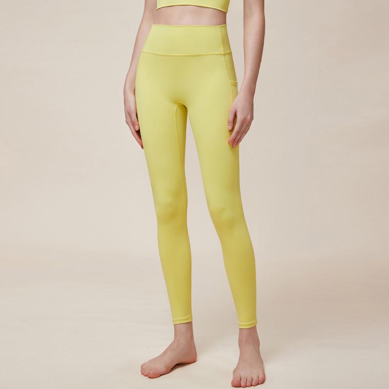 

Йога-штани з високою посадкою, що піднімають сідниці, з подвійними кишенями, без ефекту верблюжої лапки, з дизайном, що сплющує живіт. Extra Large