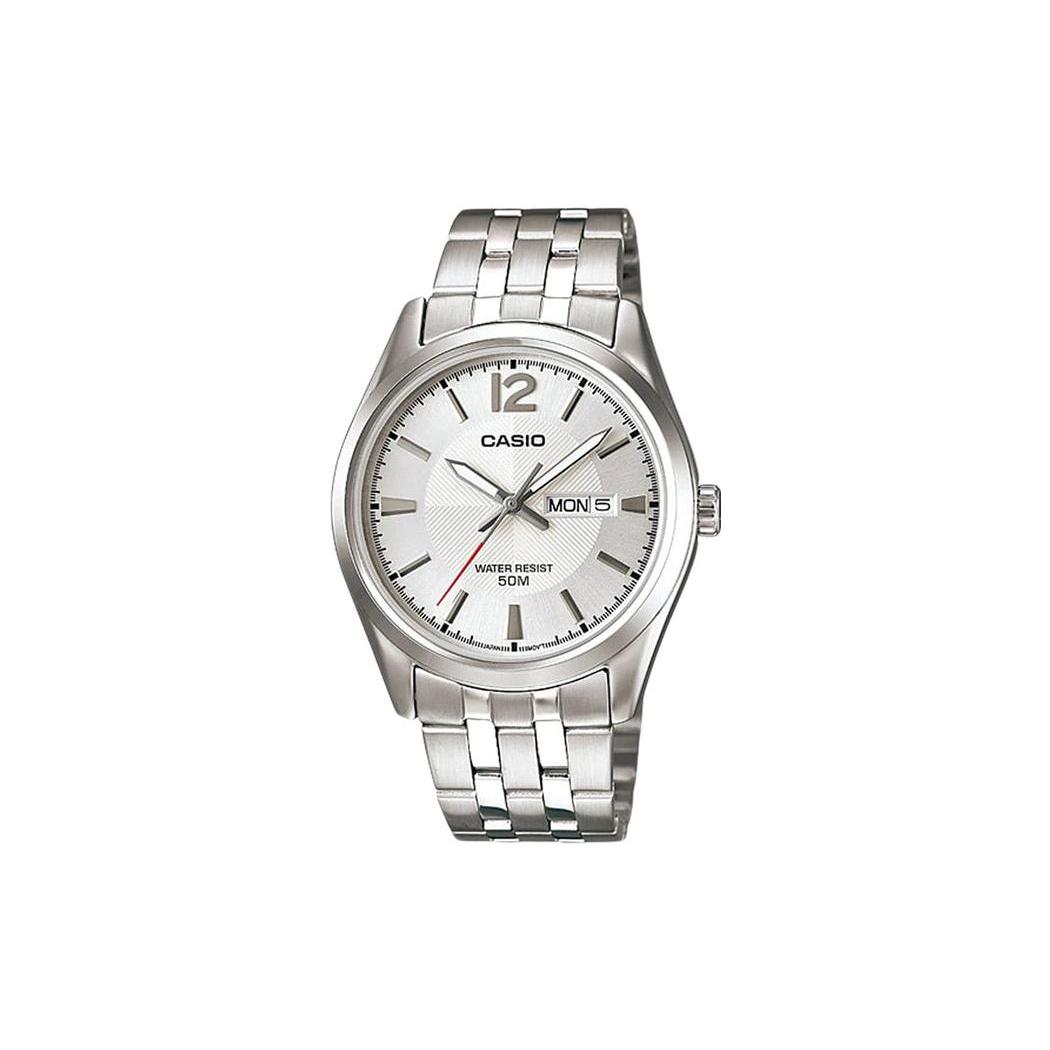 CASIO Men Standard Series 38mm Silver Watch MTP-1335D-7A MTP-1335D-7A Silver Strap
