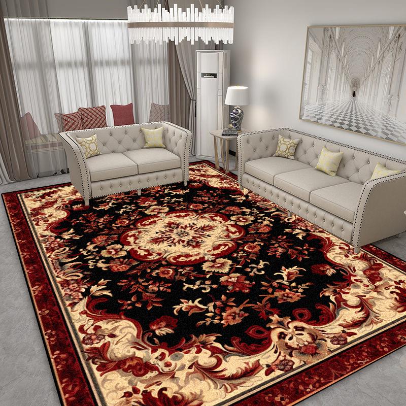 European Style Large Rugs for Living Room Decoration Home Luxury Carpet Sofa Area Nons-slip Floor Mats Bedroom Soft Carpets