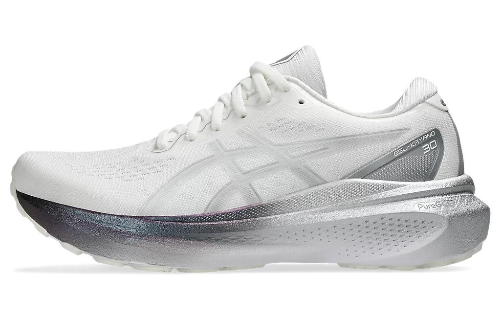 

ASICS Gel Kayano 30 Platinum Real White Pure Silver Women s 1012B718-100 39.5