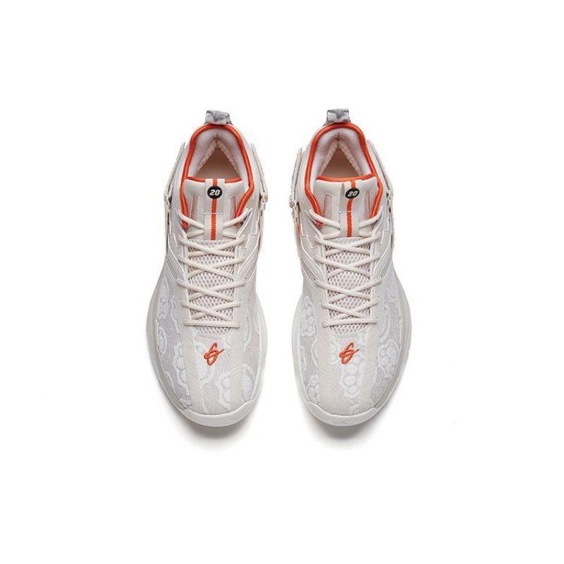 Anta Men GH3 Hayward CNY Low Basketball Shoes Off-White 112211103-8