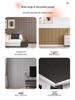 3D Waterproof Wood Grain Tile Sticker: Anti-Collision, Moisture-Proof Wall Decor