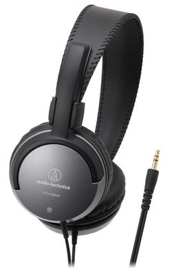אוזניות Audio-Technica ATH-250AV חוטיות לצפייה בסרטים והאזנה למוזיקה קלות משקל חיבור 3.5 מ"מ שחור