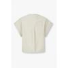 Vov Front Ruffle Round Neck Jacket 7156210008
