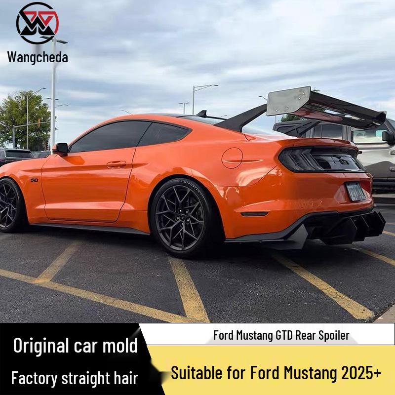 Ford Mustang GTD Rear Carbon Fiber Spoiler & Diffuser Modification Kit