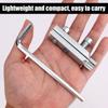 Professional Steel Broken Bolt Extractor - Water-Tap Angle Valve Remover Tool for 4/6 Points Damaged Screws Plumber's Repair Kit