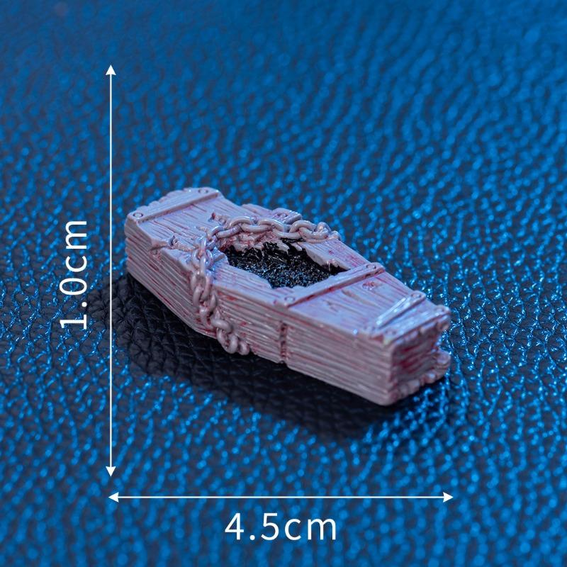 Halloween movie character death jason skeleton man resin crafts horror atmosphere tabletop knickknacks