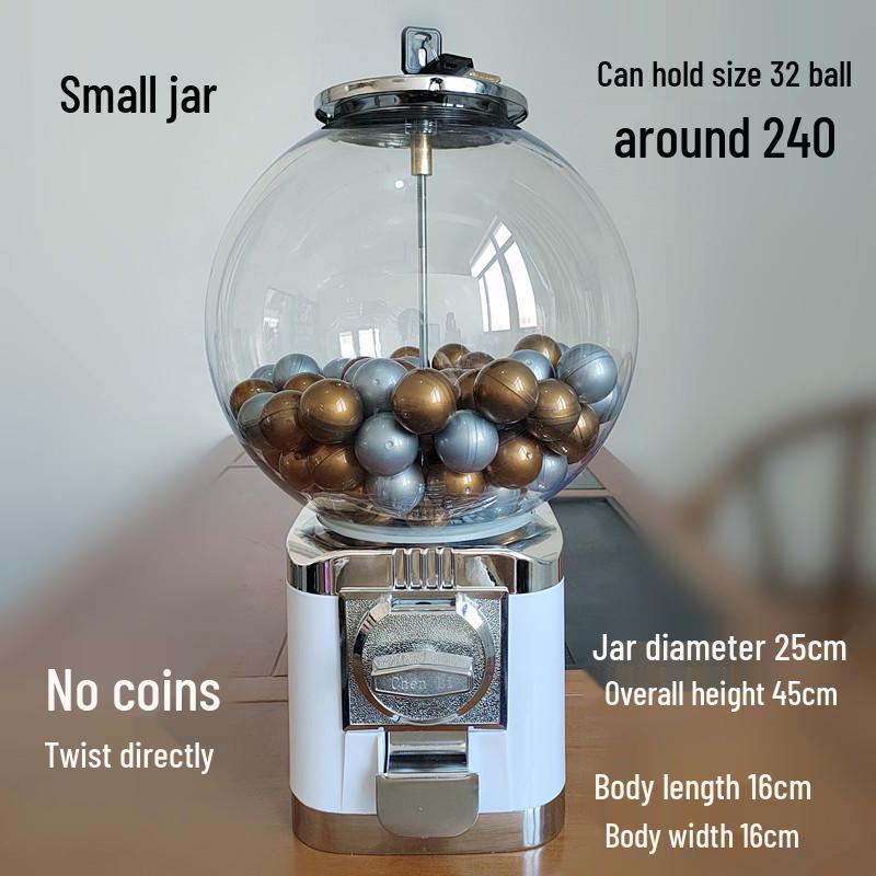 Small Coin-Operated Gashapon & Coffee Capsule Blind Box Lottery Machine