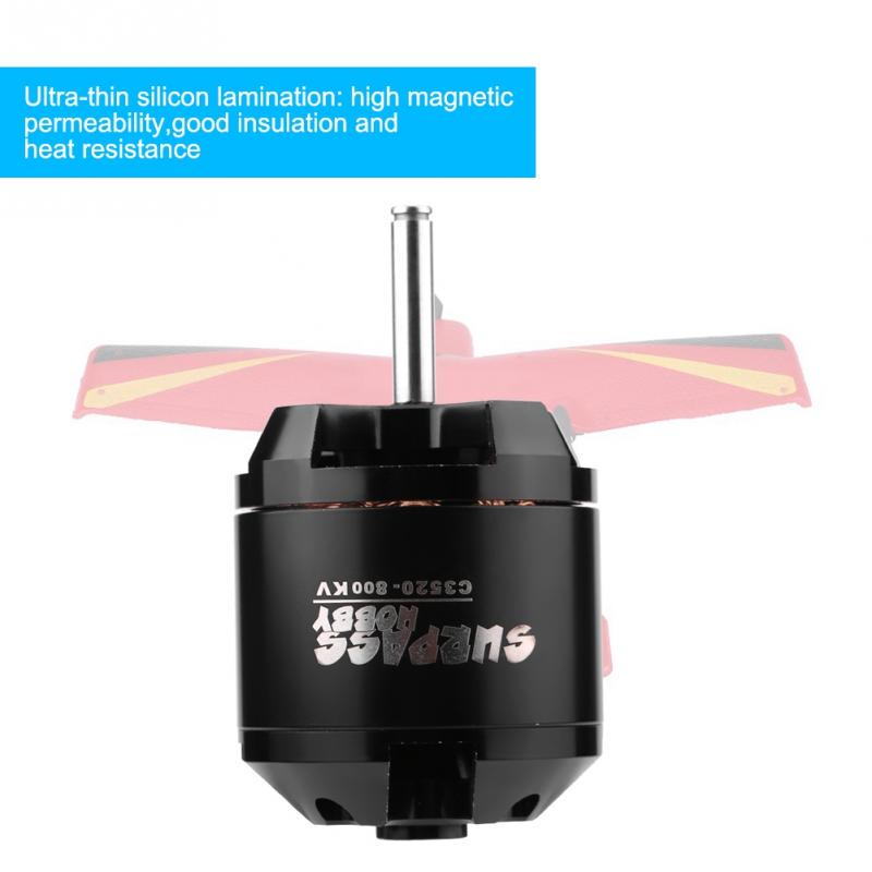 Impermeable 3520 800KV Metal Motor para RC AVI¨®n de ala Fija Parte de Control Remoto Dilwe RC Motor