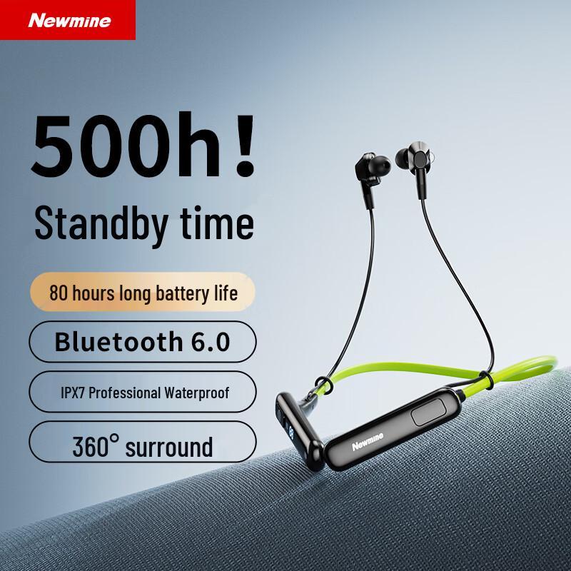 Newsmy C66 Neckband Bluetooth Sports Earbuds