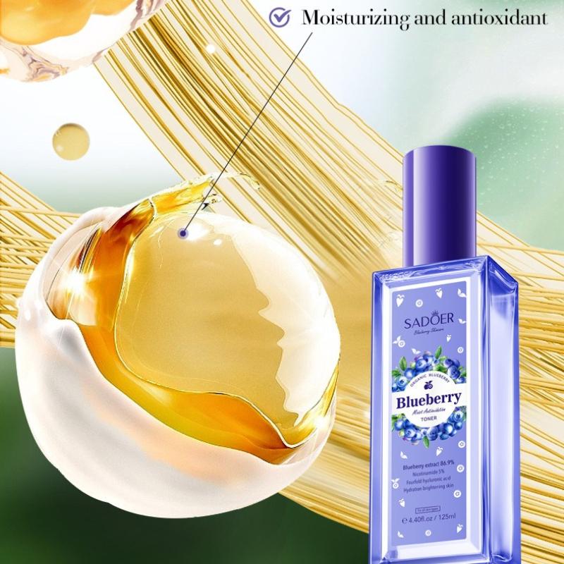 Blueberry Hyaluronic Acid Toner 125mSADOER Moisturizing Antioxidant Moisturizing Water
