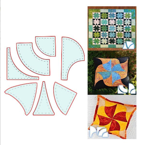 Kell 7 шт. настольный флаг линейка для квилтинга набор шаблонов для пэчворка акриловые шаблоны для квилтинга