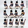 M8037A M8037B M8037C Napoleon Royal Navy Building Block Doll Toy Bag