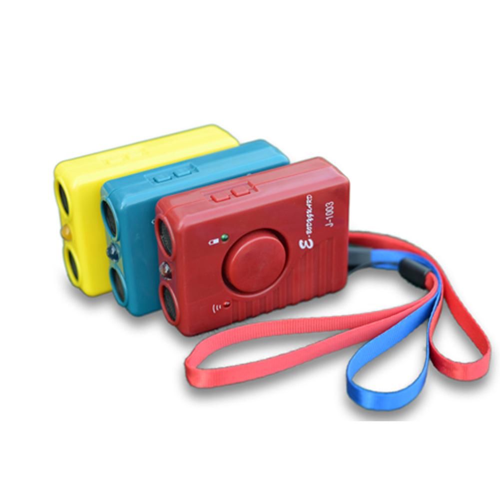 Multifunction Outdoor Ultrasonic Dog Repeller Anti-theft Alarm LED Flashlight Random Color