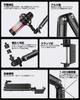KUUVAN Aluminium Mikrofonarm Mikrofon Kamera Gewicht für Kondensator SLR und LED Fotografie Verstellbar Kabel Mikrofonklemme Faltbar für Einfach