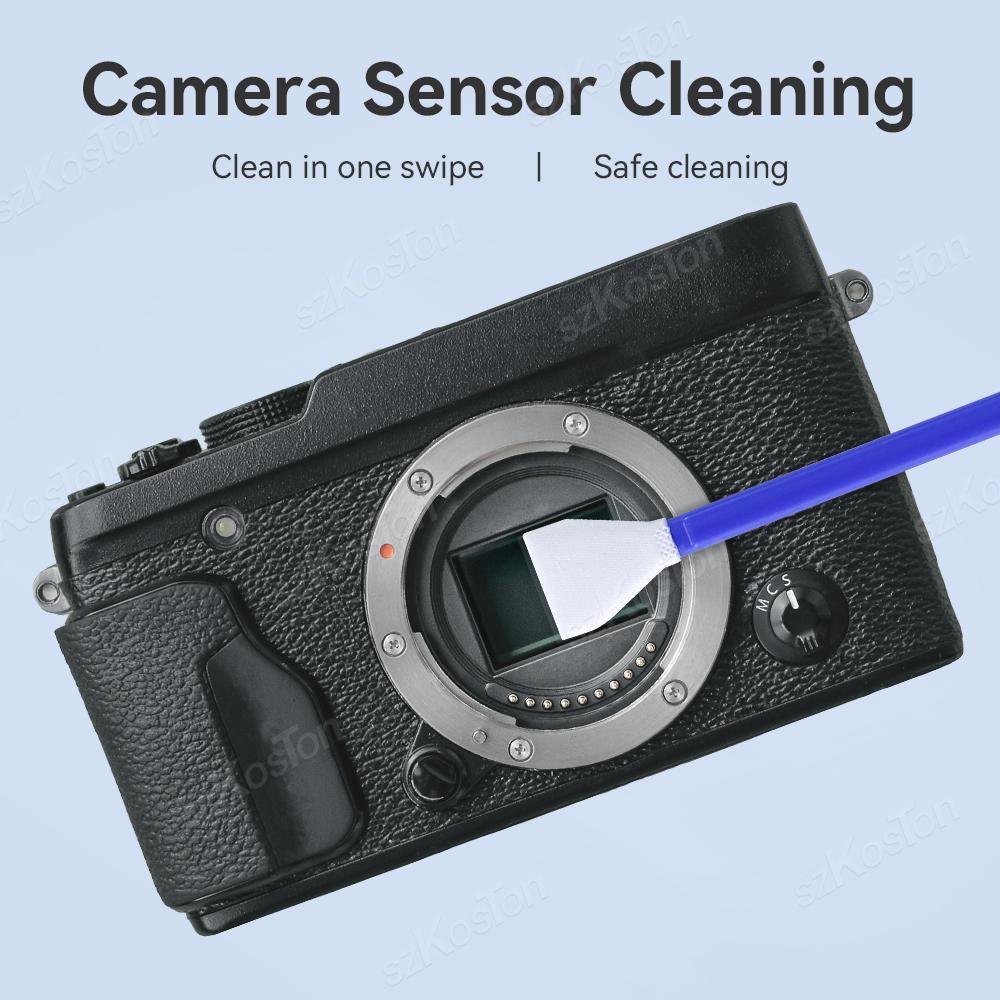 Concept Cleaning Swab Full Frame Sensors 10PCS Individually Vacuum Packed Swabs Brush For DSLR Digital Camera
