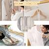 Clothes Hanging Dust Cover Wedding Dress Cover Suit Coat Storage Bag Transparent Fully Enclosed Clothes Covers with Zippe