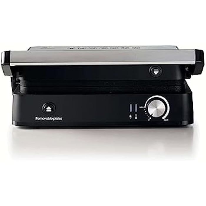 Appareil à sandwichs - Ariete - 1934 - 2000 W - Ouverture à 180° - Revêtement antiadhésif