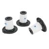 3 Replacement Filters for Efficient Cleaning in For VonHaus For Vacuum Models Compatible with Model Numbers 07200 07796