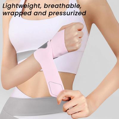 Sports Wrist Brace Adjustable Breathable Wrist Support Strap Men Women Fitness Wrist Wrap Carpal Tunnel Arthritis Tendinitis Pain Relief Compression