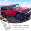 Bling Gear Shift Box Trim Aufkleber Panel Abdeckung für Jeep Wrangler JK JKU 2012-2018 Auto Styling Dekoration innen