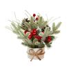 Christmas Mini Potted Artificial Small Christmas Tree Ornaments Potted Plants