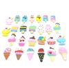 Cartoon Ice Cream Keychain, Phone Case, Hair and Shoe Accessories, DIY Buckles, and Storage Box