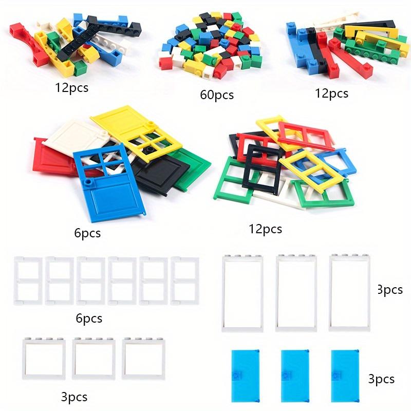 

117 Pcs Door Window Brick Bulk DIY MOC House Building Blocks Bricks Toys City Architect for Children Educational Gift