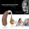 Behind Ear Sound Amplifier Adjustable Tone Hearing Aid